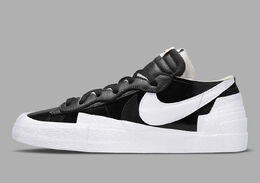 Nike: Чёрные пиджаки Blazer Low Sacai