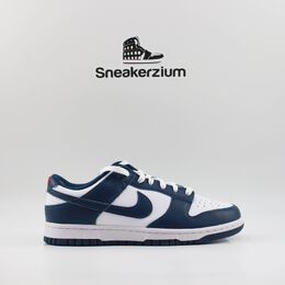 Nike: Голубые кроссовки Dunk Low Retro