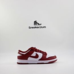 Nike: Красные кроссовки Dunk Low Retro