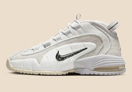 Nike: Белые кроссовки Air Max Penny