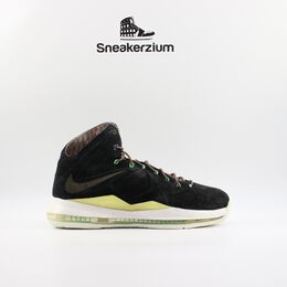 Nike: Чёрные кроссовки Lebron 10