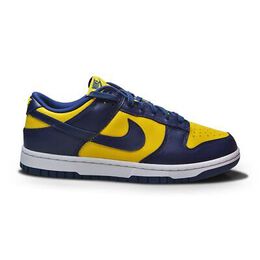 Nike: Синие кроссовки Dunk Low Retro