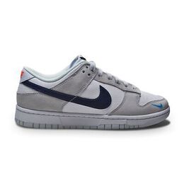 Nike: Тёмные кроссовки Dunk Low