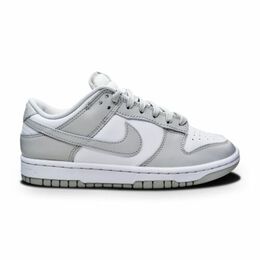 Nike: Серые кроссовки Dunk Low Retro