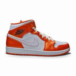 Nike: Оранжевые кроссовки Air Jordan