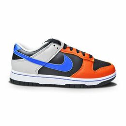 Nike: Чёрные кроссовки Dunk Low Retro