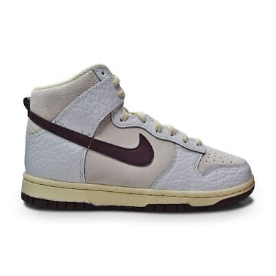 Burgundy nike high tops best sale