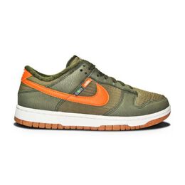 Nike: Оранжевые кроссовки Dunk Low Retro