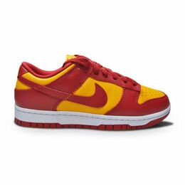 Nike: Красные кроссовки Dunk Low Retro