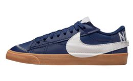 Nike: Синие кроссовки Blazer Low 77