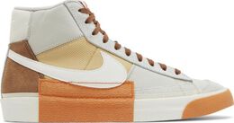 Nike: Светлые кроссовки Blazer Mid 77