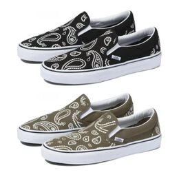 VANS: Чёрные мокасины Classic Slip On