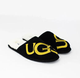 UGG: Чёрные мокасины Scuff