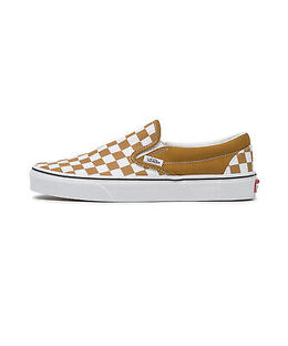 VANS: Золотые мокасины Classic Slip On