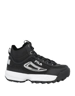 FILA: Чёрные кроссовки 