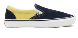 VANS: Тёмные мокасины Slip On Pro