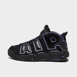 Nike: Чёрные кроссовки Air More Uptempo 96