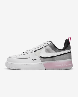 Nike: Чёрные кроссовки Air Force 1 React