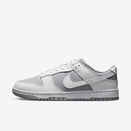 Nike: Белые кроссовки Dunk Low Retro