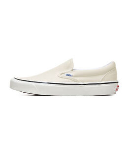 VANS: Белые кроссовки Classic Slip On