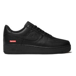 Nike: Чёрные кроссовки Air Force 1 Low