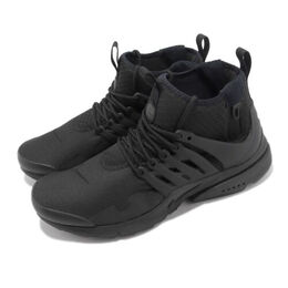 Nike: Чёрные кроссовки Air Presto Mid Utility