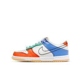 Nike: Белые кроссовки Dunk Low