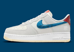 Nike: Белые кроссовки Air Force 1 Low