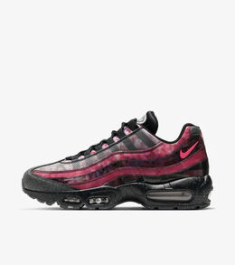 Nike: Чёрные кроссовки Air Max 95