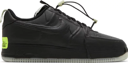 Nike: Чёрные кроссовки Air Force 1 Experimental