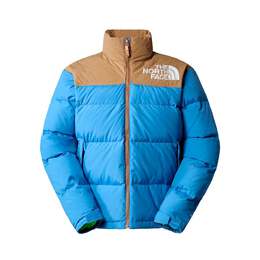 The North Face: Голубой пуховик 