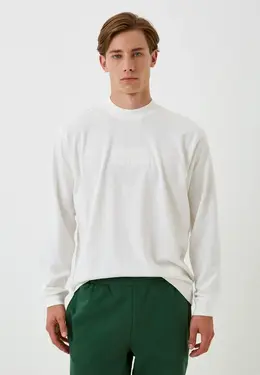 Lacoste: Белый свитшот 