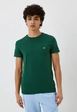 Lacoste: Зелёная футболка 