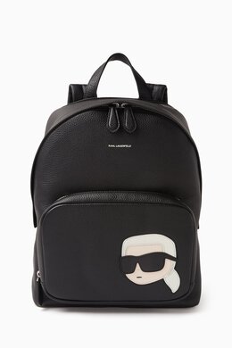 Karl Lagerfeld: Чёрный рюкзак Ikonik