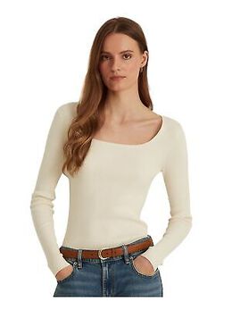 LAUREN RALPH LAUREN: Хлопковый топ