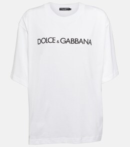 Dolce&Gabbana: Короткая футболка  DG