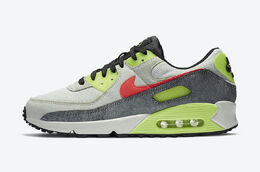 Nike: Красные кроссовки Air Max 90