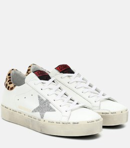 Golden Goose: Белые кроссовки  Hi Star