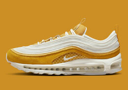 Nike: Жёлтые кроссовки Air Max 97