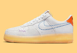 Nike: Белые кроссовки Air Force 1