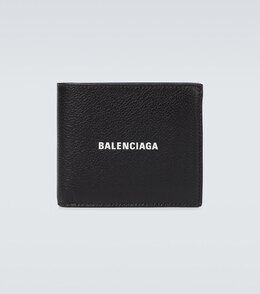 Balenciaga: Чёрный кошелёк  Cash