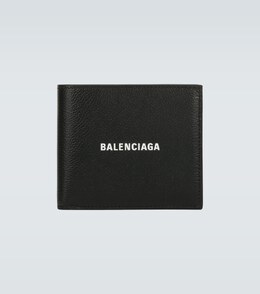 Balenciaga: Чёрный кошелёк  Cash