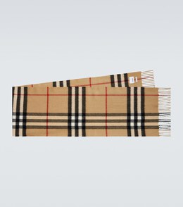 Burberry: Бежевый шарф  Vintage Check