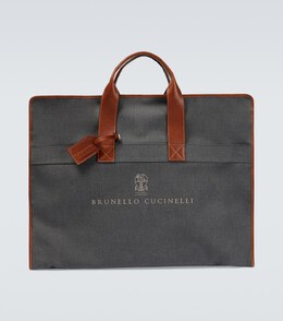 Brunello Cucinelli: Серая сумка 