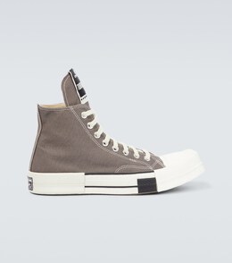 DRKSHDW by Rick Owens: Серые кроссовки 