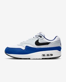 Nike: Белые кроссовки Air Max 1