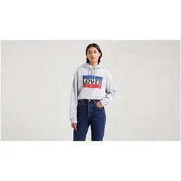 Levi's: Серая толстовка 