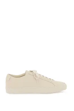 COMMON PROJECTS: Бежевые кроссовки Original Achilles