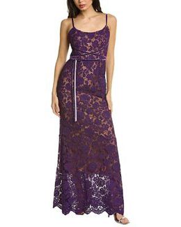 Marchesa Notte: Кружевное платье