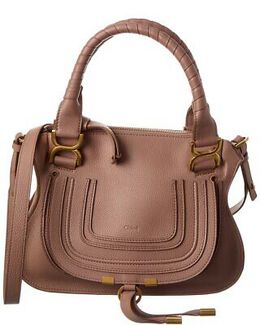 Chloé: Розовая сумка Marcie